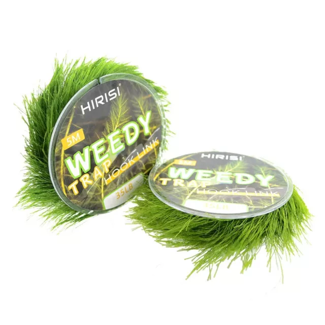 5m Angelschnur für Karpfenangeln Weeds Line Method Feeder Hair Rigs Zubehör