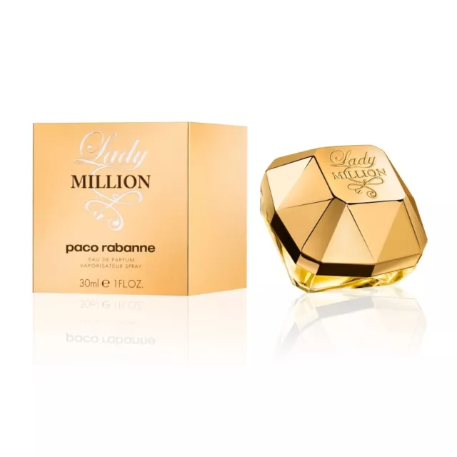 Paco Rabanne Lady Million 30Ml Eau De Parfum Spray Brand New & Sealed