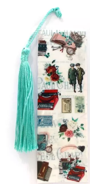 People And Things Vintage Antique Unique Exquisite Laminated Bookmake Women #2