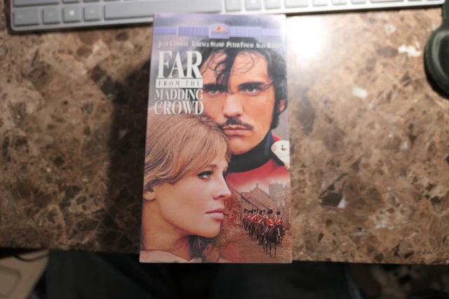 FAR FROM THE Madding Crowd (VHS, 1997, 2 - Tape Set) New! EUR 9,21