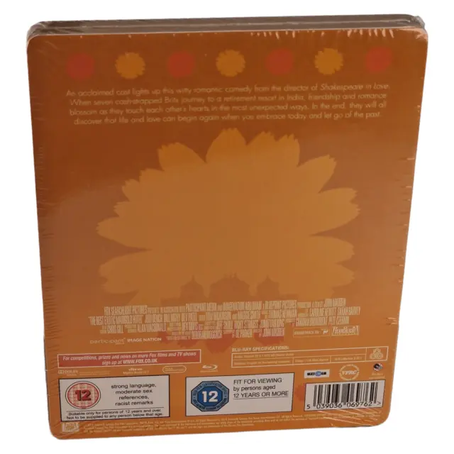 The Best Exótico Marigold Hotel Blu-Ray Steelbook Metalpak 2014 Región Libre 3