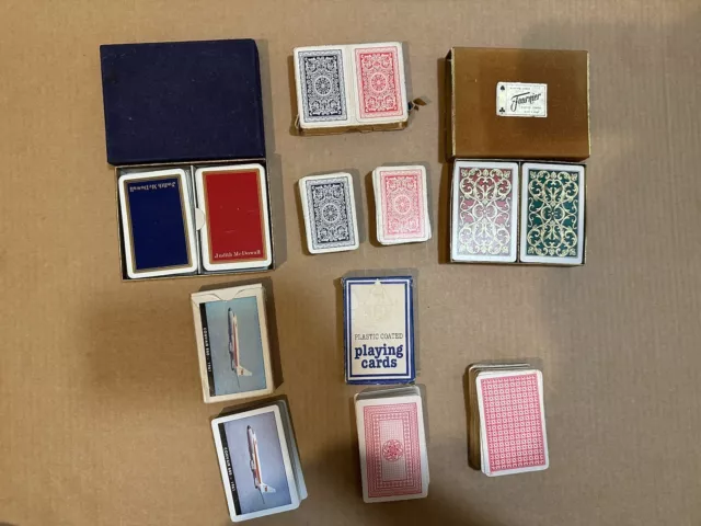 Restposten X9 Sammlerstück Vintage Spielkarten, inklusive/Ofen/Geduld/Ausland 2