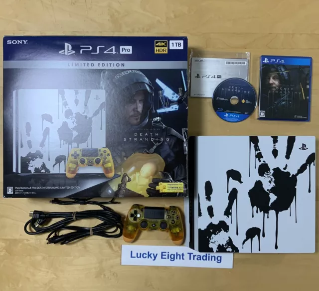 PS4 DEATH STRANDING LIMITED EDITION Pro 1TB Console Box PlayStation 4 [BOX]