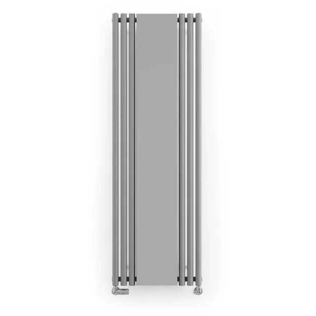 Radiators Matt Salt & Pepper H1800xW590mm Round Tube Steel 2856 BTUs|RRP £685