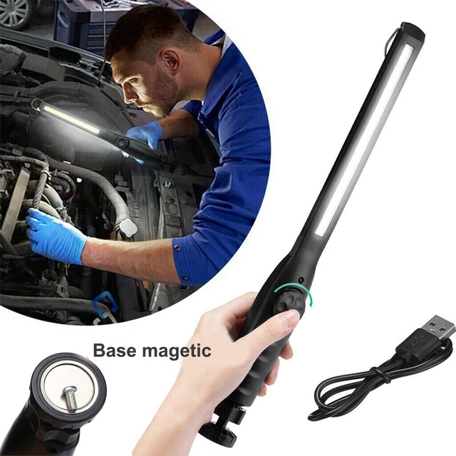 WARSUN Lampe de Travail LED Rechargeable Lampe d'inspection COB Torche