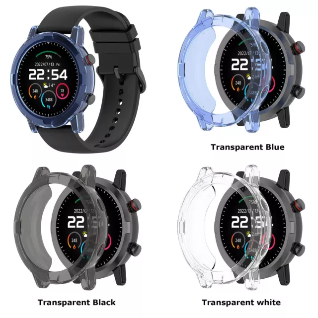For Haylou RT LS05S Watch Watch Case Cover HalF-Pack Hollow Protective Shell