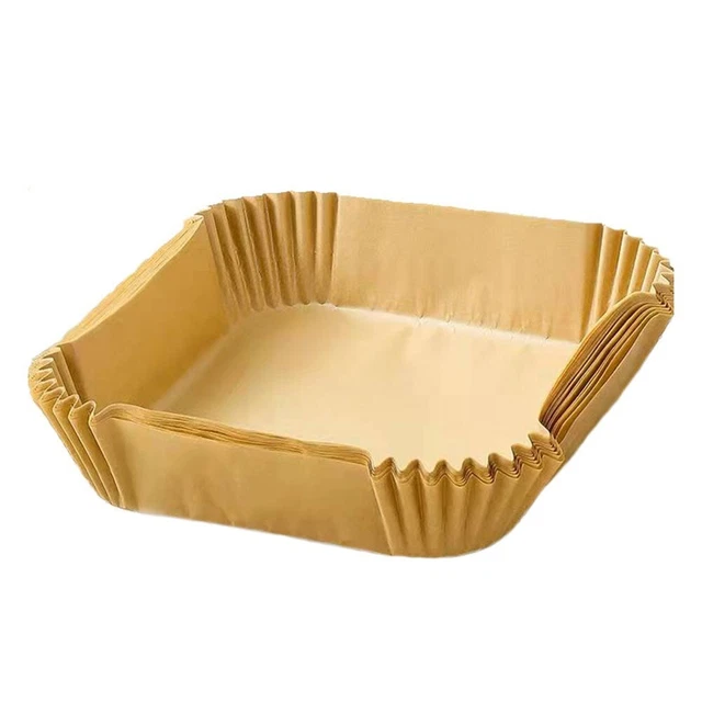 Carta Forno Per Friggitrice Ad Aria - 100 Pezzi, 16 Cm, Antiaderente E Resistente Fino A 220°C - Foto 11