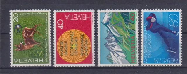 Schweiz: Nr. 1079-1082 ** postfrisch / Jahresereignisse 1976