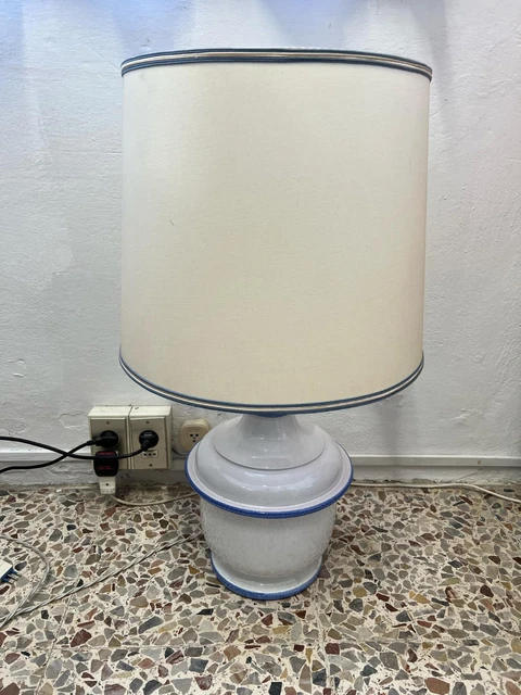 LAMPADA DA TAVOLO ceramica MARIONI PAOLO Firenze made in Italy EUR 750