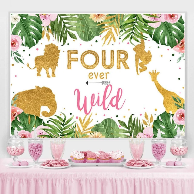 Jungle Safari Two Wild Birthday Party Supplies - 24 Sets Plates, Cups, Napkins For 2nd Birthday - View #9