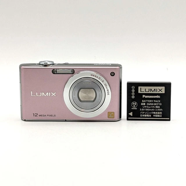 PANASONIC LUMIX DMC FX40 Pink Digital Camera $242.76