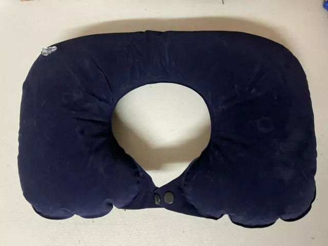 Travel Pillow Foldable Inflatable Soft Airplane Air Cushion Free Shipping!!