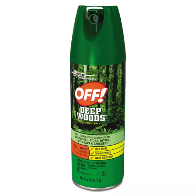 OFF! 629350 12-Pc. Deep Woods 6 oz. Insect Repellent New