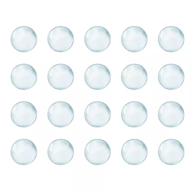 9mm Solid Round Clear Glass Ball Boiling Stones Soda Lime Glass Beads 200pcs