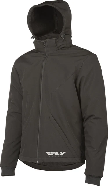 Armored Tech Hoodie Black 2X-Large Fly #6265 477-2009~6