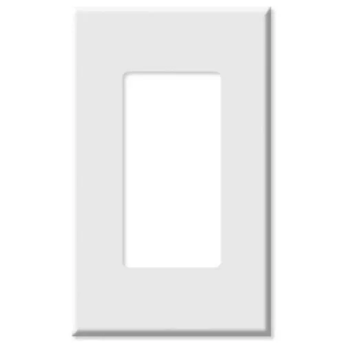 Leviton 80301-SW 20 Pack 1-Gang Decora Plus Wallplate Screwless Snap-On WHITE