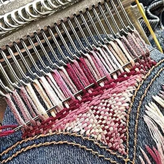 1pcs 22 Needle Knitting Machine Circular Knitting Machine Knitting Board  Rotary Double Knitting Loom DIY Knitting Loom Machine Knitting DIY Knitting  Tools Artifact Provides Instructions