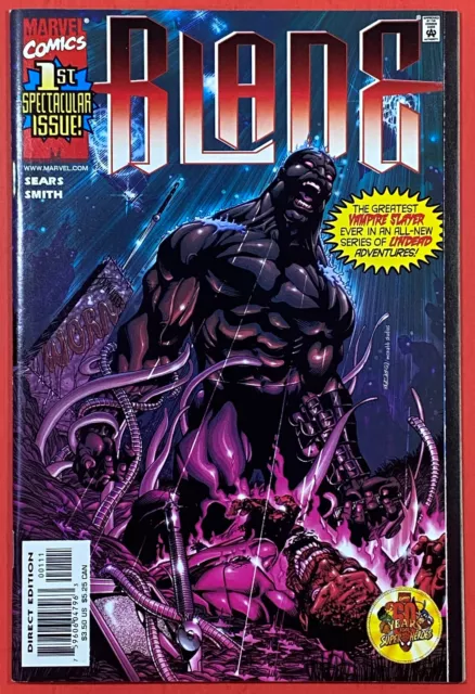 Blade: Vampire Hunter #1 (Marvel 1999) 1St Silverey Appearance | Vf/Nm 9.0