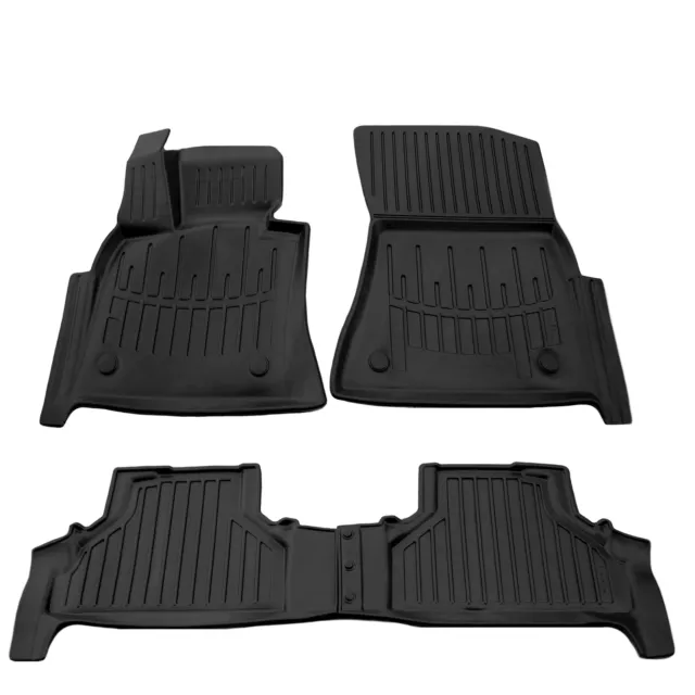 Gummifußmatten für BMW X5 E70 2006-2013 3D Schalen Set Automatten