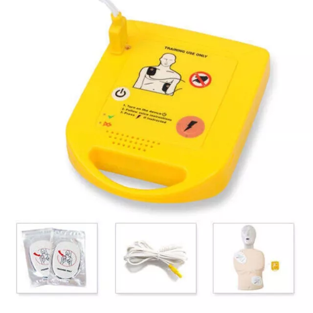 For Mini AED Trainer Training Kit English Exercises XFT-D0009 First Aid Training