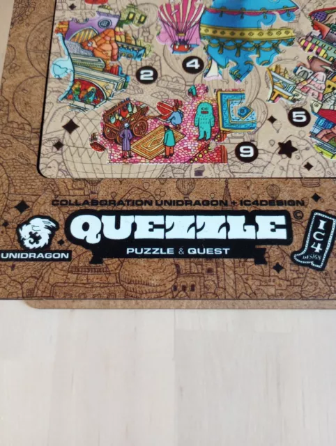 Quezzle Puzzle, Amazing Cappadocia, Part 1, Unidragon Figured Wooden Jigsaw Pcs 3