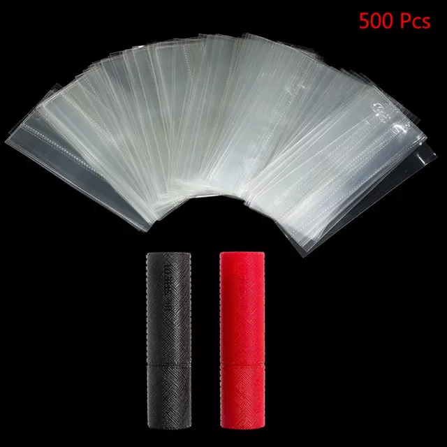 500Pcs Shrink Wrap Bands Tamper Heat Seal For Balm Chapstick Lip Balm Contal SP