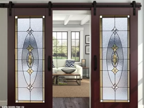 Stained glass  Doors  Pocket, Barn or hinge  style