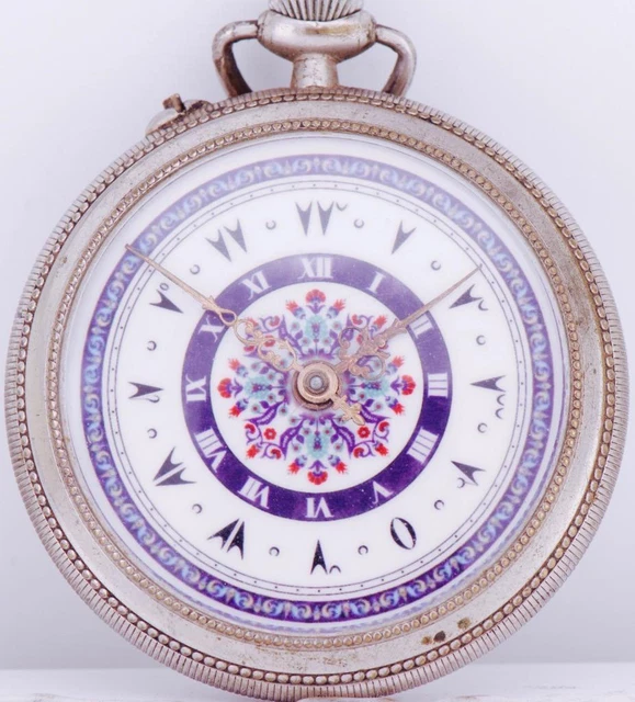 ANTIQUE WWI ERA Pocket Watch for Ottoman MarketAlaturca Alafranga