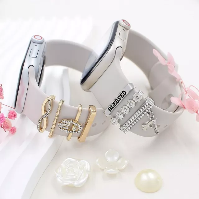 Bracelet Watch Band Ornament Diamond Wristbelt Charms  Strap Accessories