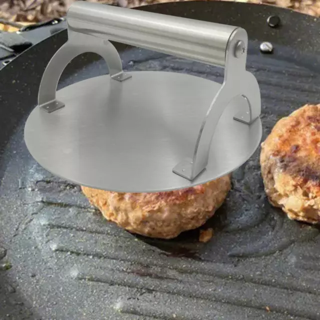 Pressa per hamburger in acciaio inossidabile Pressa antiaderente per carne