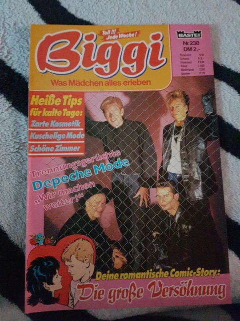 BIGGI 238 BASTEI Depeche Mode Poster Bericht Steffi Graf Pet Shop Boys ... BIGGI 238 BASTEI Depeche Mode Poster Bericht Steffi Graf Pet Shop Boys ...
