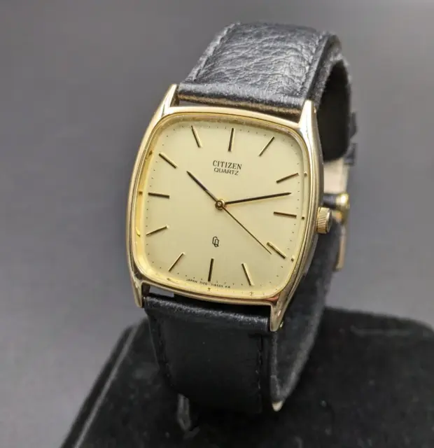 Montre Citizen JDM dress watch - Vintage 1980 - Pile/bracelet neufs - Fonctionne