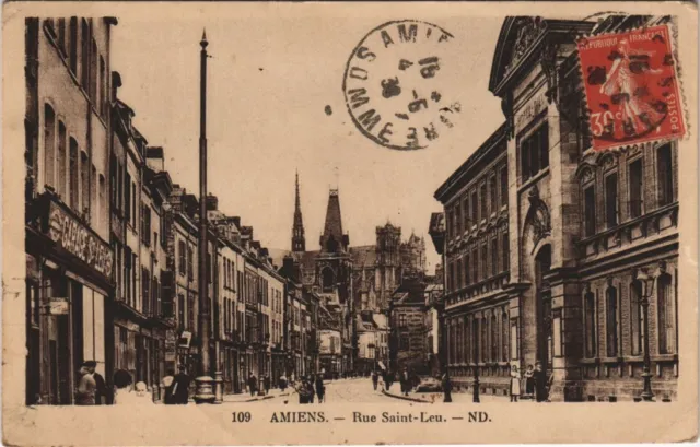 CPA AMIENS Rue St-Leu (25119)