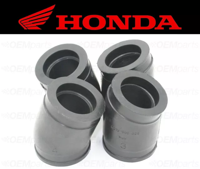 Set of (4) Honda Intake Manifold Carb Insulator Boots Set CB750 Four K0 1969-70