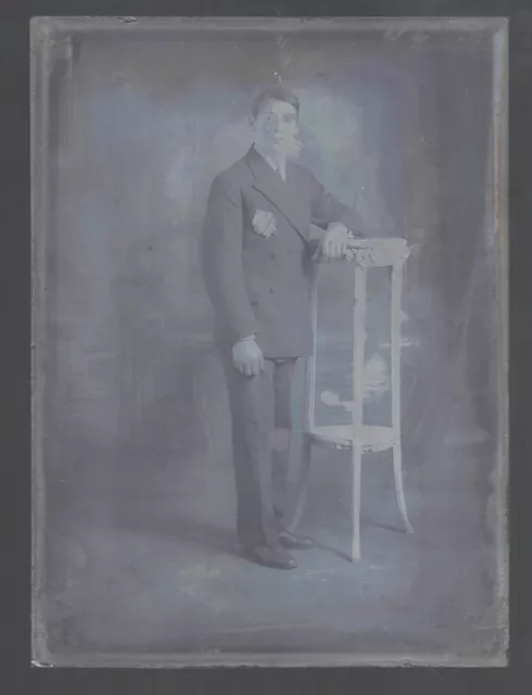 Glass photo plate - men's (Ref. 31)