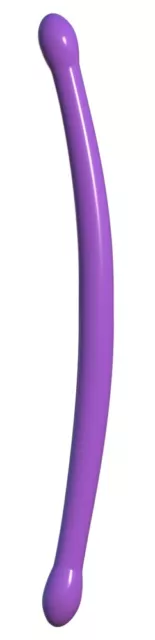 Doppio Fallo Viola Super Flessibile Morbido Double Whammy  Dildo per Coppia