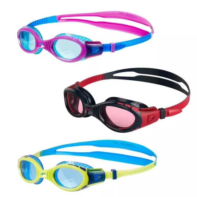 Speedo Schwimmbrille Futura Biofuse flexiseal Junior Jungen Mädchen  6-14 Jahre