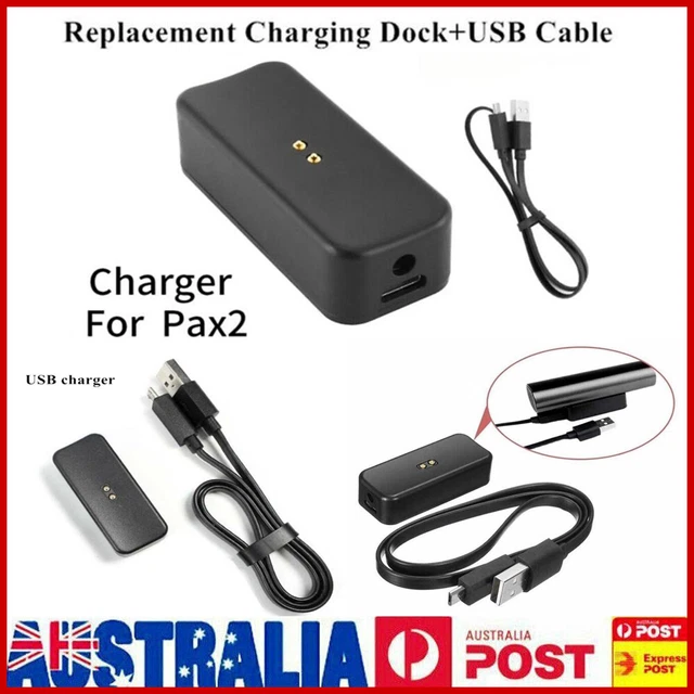 CHARGER DOCK + USB Cable Replacement For PAX 3 PAX 2 Charging Accessories  AU $20.63 - PicClick AU
