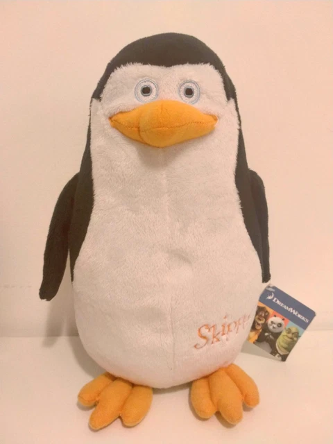 RARE DREAMWORKS SKIPPER Penguins Of Madagascar Plush Soft Toy Posh Paws