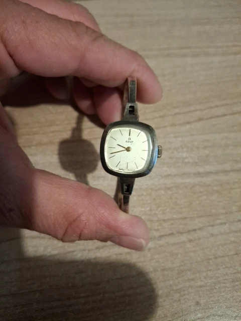 Montre Ancienne Argent Poinçon Crabe – Mécanique à Remontage Manuel (ne Fonctionne Plus, Pour Pièces)