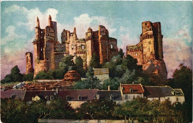CPA Ruins of the Chateau de PIERREFONDS (376916)