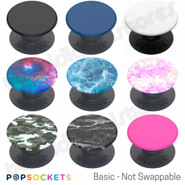 Popsockets Basic Expanding Stand & Grip For Smartphones/Tablets | 9 Colours