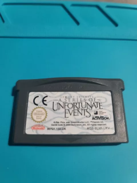 Nintendo Game Boy Advance A Series of Unfortunate Events (FREE SHIPPING)