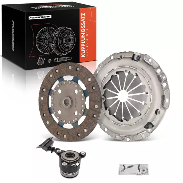 A-Premium Clutch Kit (Cover+Plate+CSC) for Peugeot 3008 308 DS Citroen DS3 1.6