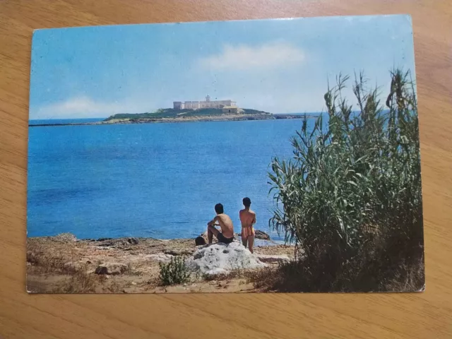 Cartolina F/G A Colori Viaggiata Sicilia Siracusa Portopalo Capo Passero Isola