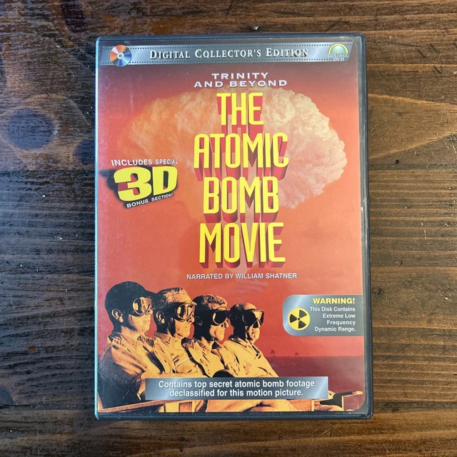TRINITY AND BEYOND: The Atomic Bomb Movie, DVD NTSC, Dolby