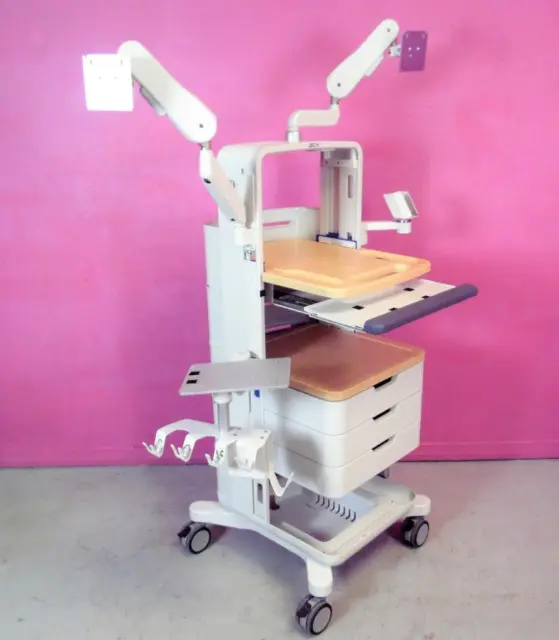 GCX FC-0003-61 MC Modular Fetal Monitor Endoscopy Cart Stand & Probe Holders