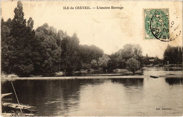 CPA AK Creteil L'ancien Barrage FRANCE (1282347)