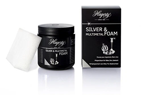 Hagerty Silver & Multimetal Foam Mousse nettoyante I 185g I Pour redonner de ...