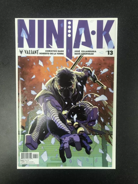 Valiant Comics Ninjak #13 A Cover 2018 CASE FRESH 1st Print VF/NM
